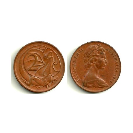 (63) Australia. 1974. 2 Cents (MBC)