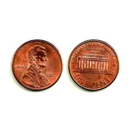 (201) Estados Unidos de América. 2000. 1 Cent (MBC)