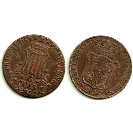 [1844] 6 Cuartos (MBC+) Principado de Cataluña