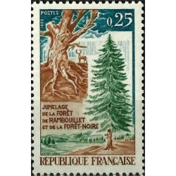 (1214) Francia. 1968. 0,25 Francs. Naturaleza (Nuevo)
