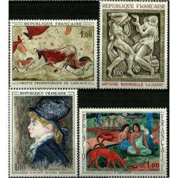 (1204 a 1207) Francia. 1968. Serie Completa. Pintura (Nuevo)