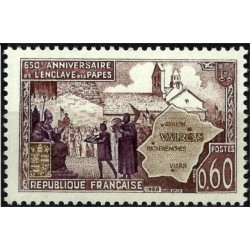 (1215) Francia. 1968. 0,60 Francs. Enclave Papal (Nuevo)