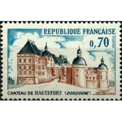(1243) Francia. 1969. 0,70 Francs. Chateau de Hautefort (Nuevo)