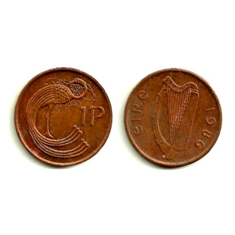 (20) Irlanda. 1986. 1 Penny (MBC+)