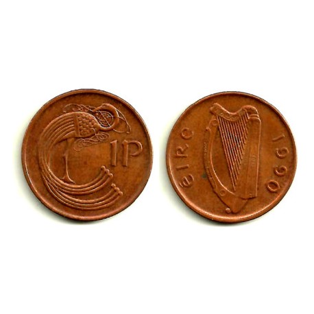 (20) Irlanda. 1990. 1 Penny (MBC)