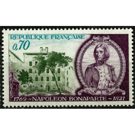 (1255) Francia. 1969. 0,70 Francs. Napoleon Bonaparte (Nuevo)