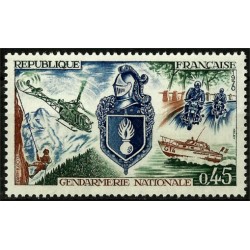 (1264) Francia. 1970. 0,45 Francs. Gendarmeria Nacional (Nuevo)