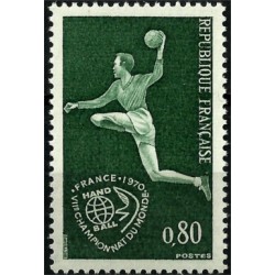 (1265) Francia. 1970. 0,80 Francs. Handball (Nuevo)