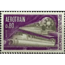 (1267) Francia. 1970. 0,80 Francs. Aerotrain (Nuevo)