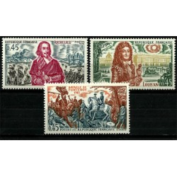 (1286 a 1288) Francia. 1970. Serie Completa. Personajes (Nuevo)