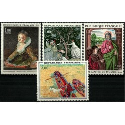(1327 a 1330) Francia. 1972. Serie Completa. Arte y Pintura (Nuevo)
