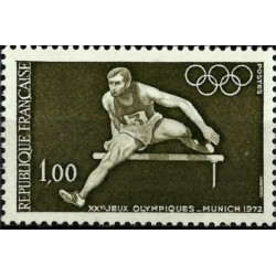 (1348) Francia. 1972. 1,00 Franc. Correo Olímpico (Nuevo)