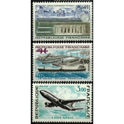 (1363 a 1365) Francia. 1973. Serie Completa. Tecnologias Francesas (Nuevo)