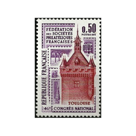 (1378) Francia. 1973. 0,50 Francs. Toulouse (Nuevo)
