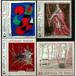 (1394 a 1397) Francia. 1974. Serie Completa. Arphilas (Nuevo)