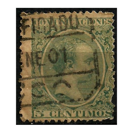 (216) 1889. 5 Céntimos. Alfonso XIII (Usado)