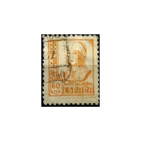 (826) 1937-40. 60 Céntimos. Isabel (Usado)