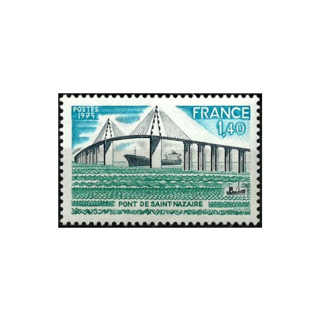 (1457) Francia. 1975. 1,40 Francs. Pont de Saint-Nazaire (Nuevo)