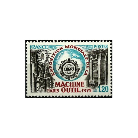 (1433) Francia. 1975. 1,20 Francs. Exposition Mondiale de la Machine Outil (Nuevo)