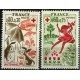 (B481-B482) Francia. 1975. Serie Completa. Cruz Roja (Nuevo)