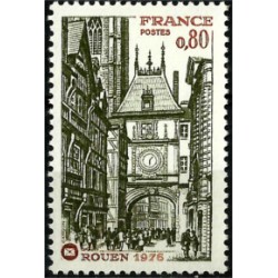 (1476) Francia. 1976. 0,80 Francs. Rouen (Nuevo)