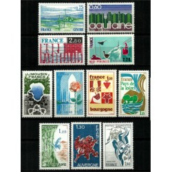 (1440 a 1450) Francia. 1975-76. Serie Completa (Nuevo)