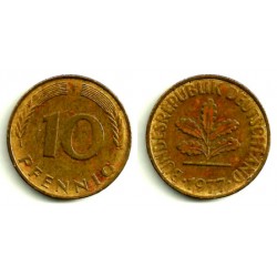 (108) Alemania. 1977(F). 10 Pfennig (MBC-)