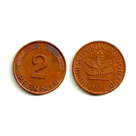 (106a) Alemania. 1994(F). 2 Pfennig (MBC+)