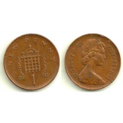 (915) Gran Bretaña. 1980. 1 Penny (MBC)