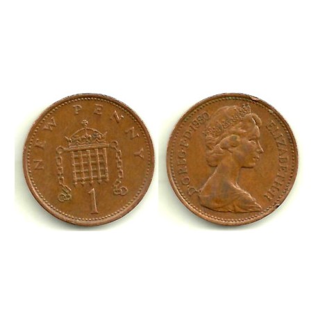 (915) Gran Bretaña. 1980. 1 Penny (MBC)