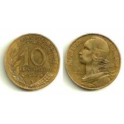 (929) Francia. 1980. 10 Centimes (MBC)