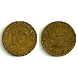 (108) Alemania. 1985(D). 10 Pfennig (MBC)