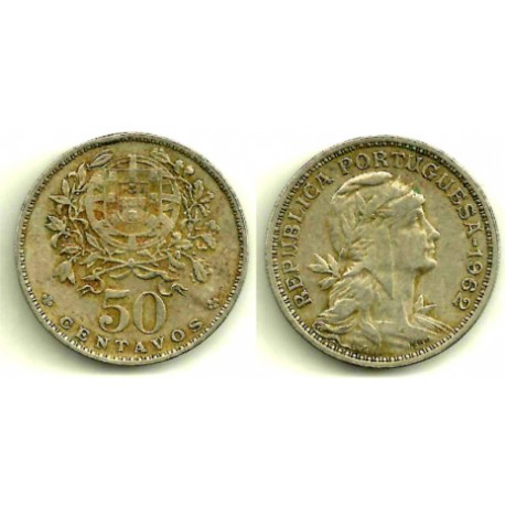 (577) Portugal. 1962. 50 Centavos (MBC-)