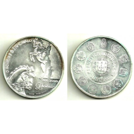 (727) Portugal. 2000. 1000 Escudos (SC) (Plata)