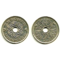 (874.1) Dinamarca. 1999. 2 Kroner (MBC+)