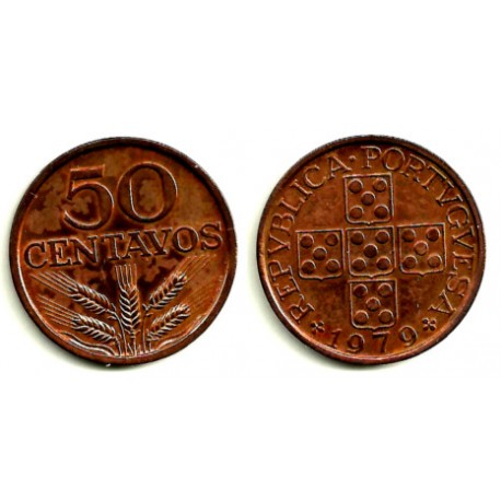 (596) Portugal. 1979. 50 Centavos (EBC+)