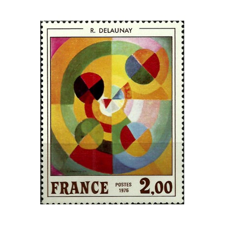 (1466) Francia. 1976. 2,00 Francs. R. Delaunay (Nuevo)