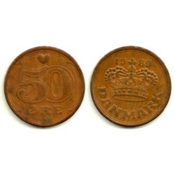 (866.1) Dinamarca. 1989. 50 Ore (MBC)