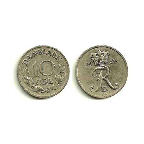 (849.1) Dinamarca. 1963. 10 Ore (MBC)