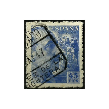 (926) 1940-45. 45 Céntimos. General Franco (Usado)