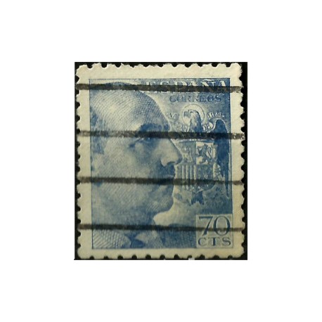 (929) 1940-45. 70 Céntimos. General Franco (Usado)