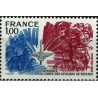 (1492) Francia. 1976. 1,00 Franc. Cent. du corps des officiers de reserve (Nuevo)