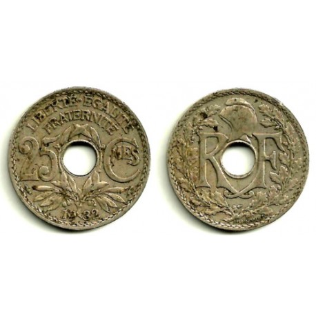 (867a) Francia. 1932. 25 Centimes (MBC)