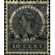 (88) Indias Holandesas. 1908. 10 Cents. Sobrecarga JAVA (Usado)
