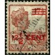 (144) Indias Holandesas. 1922. 12½ Cents. Sobrecarga (Usado)