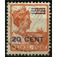 (146) Indias Holandesas. 1922. 20 Cents. Sobrecarga (Usado)