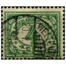 (110) Indias Holandesas. 1912-40. 4 Cents. Cifras (Usado)