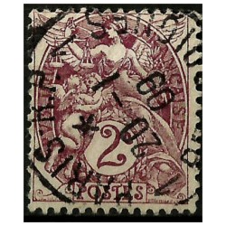 (110) Francia. 1900-29. 2 Centimes. Libertad, Igualdad y Fraternidad (Usado)