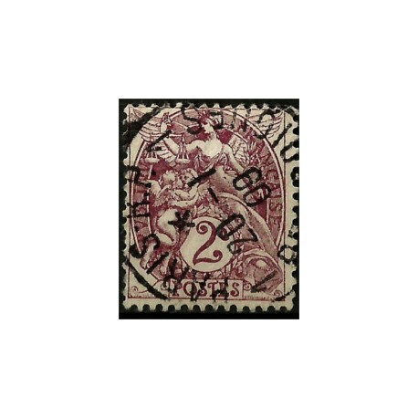 (110) Francia. 1900-29. 2 Centimes. Libertad, Igualdad y Fraternidad (Usado)