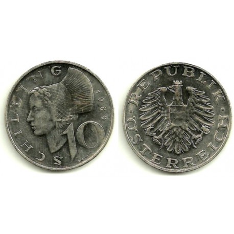 (2918) Austria. 1989. 10 Schilling (EBC)